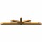 Ekena Millwork Redmond Rough Sawn Timber Gable Bracket, Western Red Cedar, 108"W x 22"H x 4"D x 4"F, 5/12 Pitch GBW108X22X0404RED00RWR - alternate 4